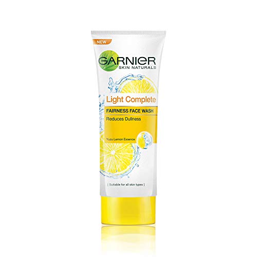 GARNIER SKIN NATURALS LIGHT FAIRNESS FACE WASH 100g