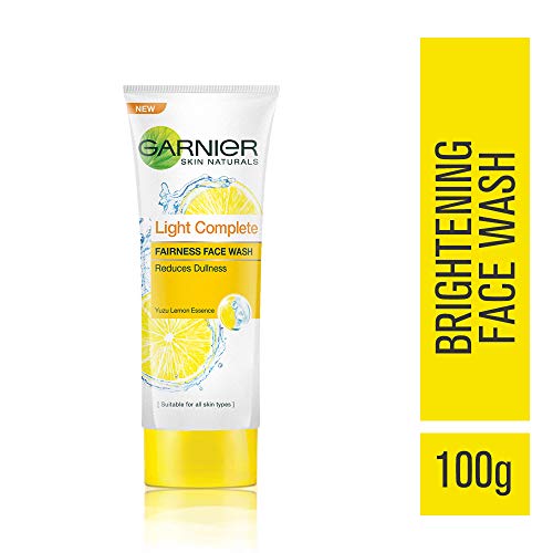 GARNIER SKIN NATURALS LIGHT FAIRNESS FACE WASH 100g