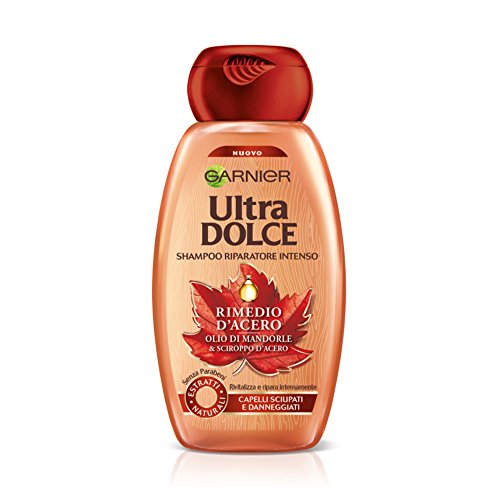 Garnier Ultra Dolce - Bálsamo reparador intenso al arce, 200 ml Champú