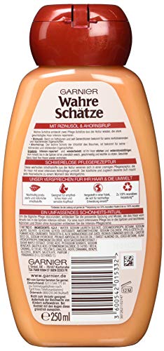 Garnier verdadera schätze Arce Bálsamo Champú, 6 pack (6 x 250 ml)