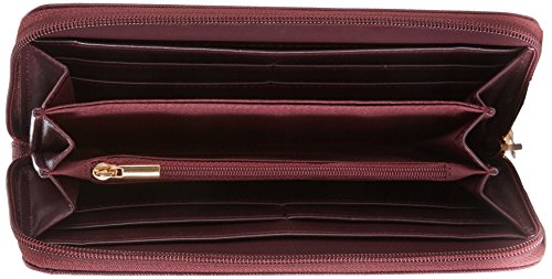 Gaudì Mujer Long Zip - Linea Altea - Cm.20x11x2 Monedero Morado Size: 20x11x2 cm (W x H x L)