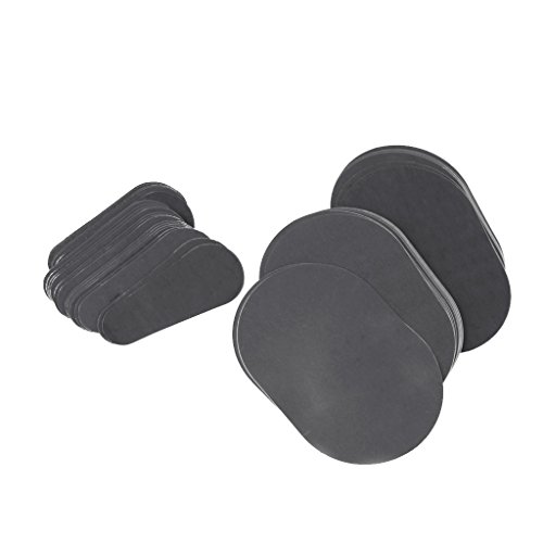 Gazechimp - Discos de recambio para depilación (40 almohadillas grandes + 40 almohadillas pequeñas)