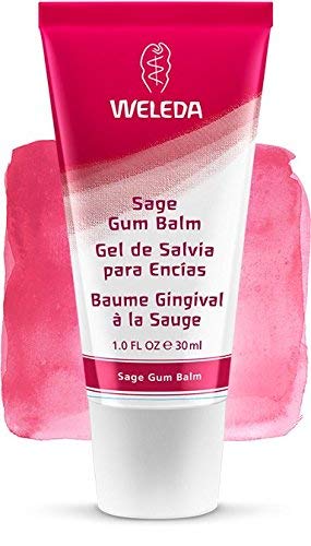 Gel de Salvia, alivio para bebés en fase de dentición, embarazo, fumadores y prótesis dentales - Weleda (30 ml)