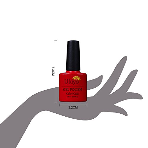 Gel de uñas Set 3pcs Soak Off Gel UV Esmalte de Uñas por ukiyo