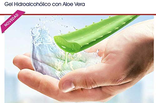 Gel Hidroalcoholico con Aloe Vera | 1 unidad de 1000 ml | Contiene un 70% de alcohol | Higienizante Total