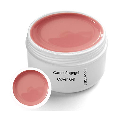 Gel UV - Camouflage- Gel Cover 30ml incluye 3 piezas Conjunto de cepillo