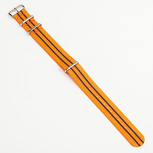 Gemony NATO Strap Prima balístico Nylon Correa de Reloj (18mm,20mm,22mm) WB-201