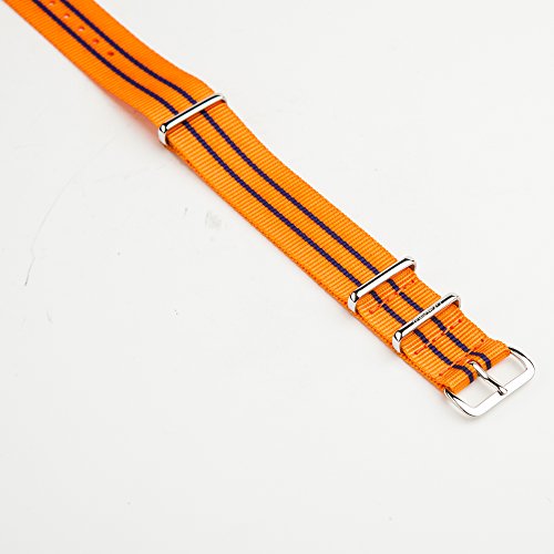 Gemony NATO Strap Prima balístico Nylon Correa de Reloj (18mm,20mm,22mm) WB-201