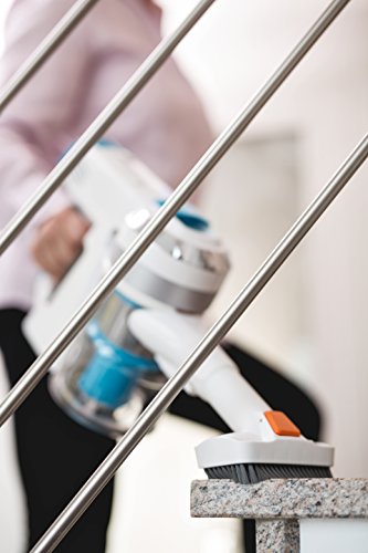 Genius Invictus X7 - Aspiradora con batería (incluye mini electrobrste (14 piezas) Aspiradora inalámbrica 2 en 1, 380 W, luces LED integradas, batería de iones de litio