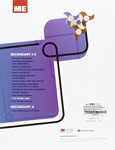 Geography & History 2 Basque Country, Canary Islands, Catalonia, Ceuta, Galicia, Madrid, Murcia (Geografía e Historia) - 9788416697229