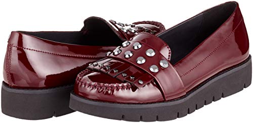 Geox D Blenda B, Mocasines para Mujer, (Bordeaux C7005), 36 EU