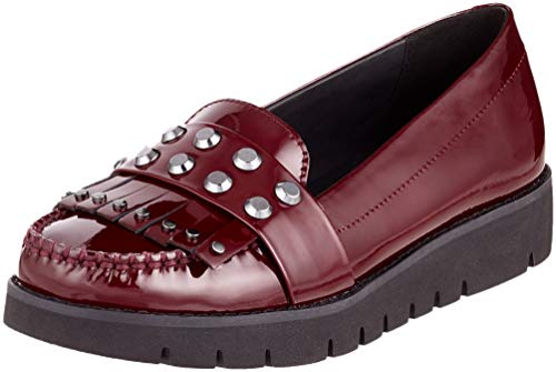 Geox D Blenda B, Mocasines para Mujer, (Bordeaux C7005), 36 EU
