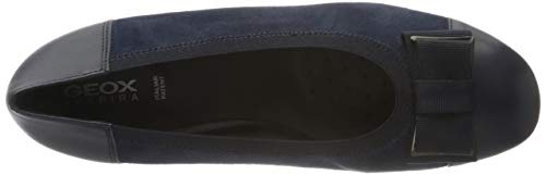 Geox D CHLOO Mid A, Bomba para Mujer, Marina, 39 EU