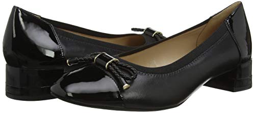 Geox D CHLOO Mid C, Zapatos de Tacón para Mujer, Black C9999, 40 EU