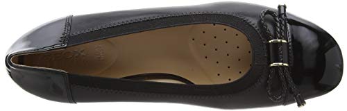 Geox D CHLOO Mid C, Zapatos de Tacón para Mujer, Black C9999, 40 EU