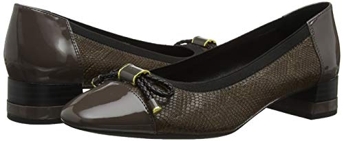 Geox D CHLOO Mid C, Zapatos de Tacón para Mujer, (Chestnut C6004), 39.5 EU