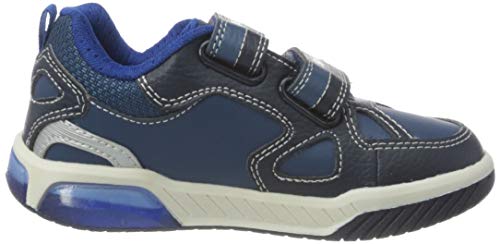 Geox J INEK Boy B, Zapatillas para Niños, Navy/Royal, 29 EU