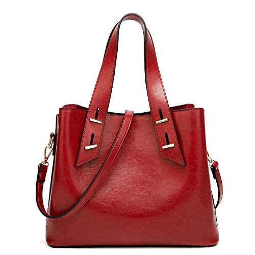 GF- women's bags Paquete de Tendencia de la Personalidad de la Mujer Salvaje Gran Capacidad Hombro Paquete Diagonal (Color : Red)