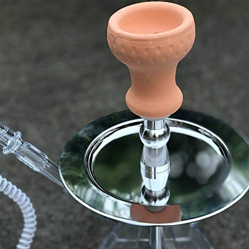 gfjfghfjfh Juego de cachimba acrílica para Fumar Manguera de Pipa de Agua Shishas con luz LED Party Club Outdoor