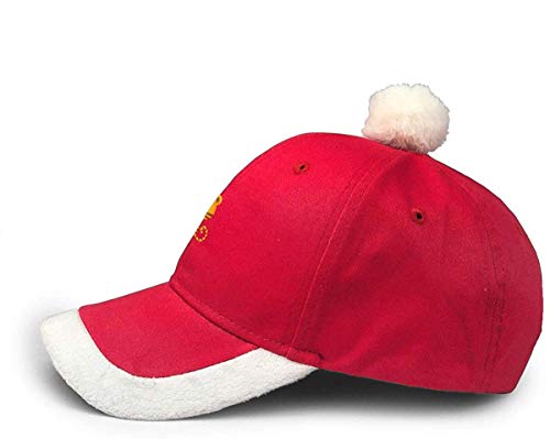 GGdjst Gorro navideño, Cute Brithday Animal Pattern Tiger Yellow Dad Trucker Santa Hat Red Xmas Gorras de béisbol Adult Women Men Children Teen Boy Girls Party Decor Gift Decorations Ornament