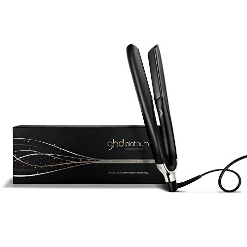 ghd platinum negra - Plancha de pelo profesional, tecnología tri-zone