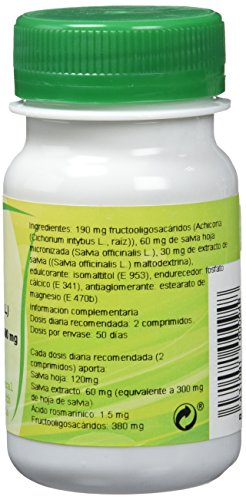 Ghf Complemento Alimenticio con Salvia - 100 Comprimidos