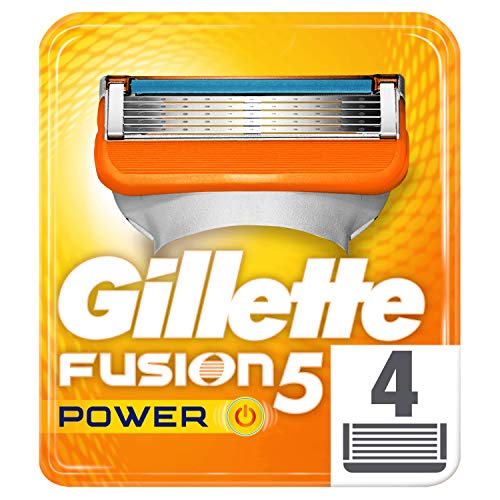 Gillette Fusion5 Power Maquinilla Afeitar - 4 Recambios