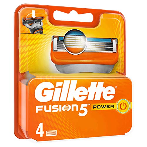 Gillette Fusion5 Power Maquinilla Afeitar - 4 Recambios
