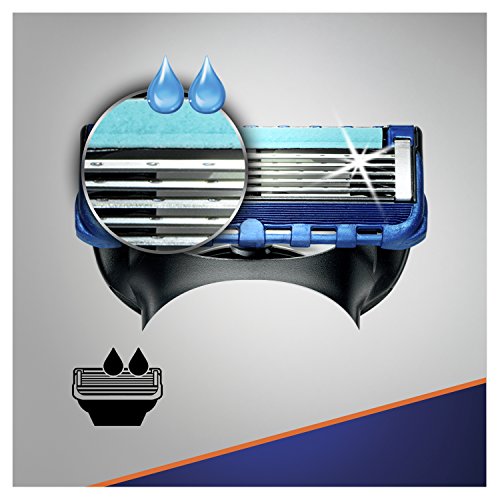 Gillette Fusion5 ProGlide Maquinilla de Afeitar con Tecnología FlexBal + 8 Cuchillas de Recambio