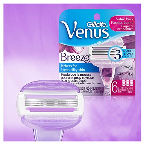 Gillette - Venus - Afeitar de arranque con 3 palas - 8 unidades