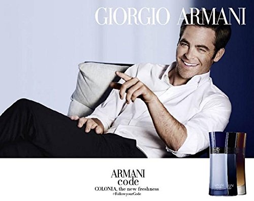Giorgio Armani Code Colonia Pour Homme 125ml/4.2oz Eau De Toilette Spray for Men