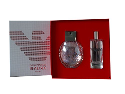 Giorgio Armani Diamonds Rose Set de regalo Eau de Toilette Spray 50 ml, 15 ml