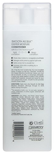 Giovanni Smooth As Silk Deep Moisture Conditioner - 8.5 oz by Giovanni Cosmetics, Inc.