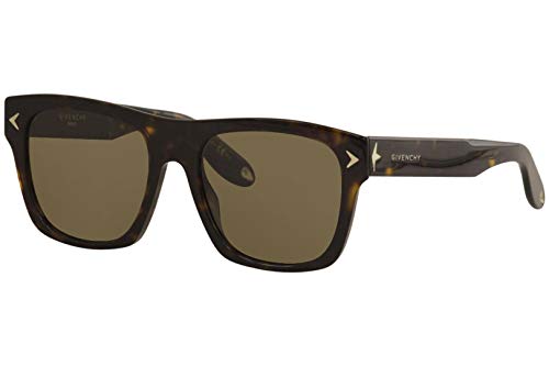 Givenchy GV 7011/S E4 086 Gafas de sol, Marrón (Dark Havana/Brown), 55 Unisex Adulto
