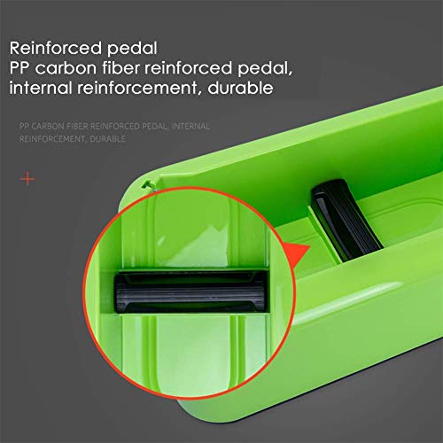 GJNVBDZSF Máquina automática para Cubrir Botas, máquina portátil para Cubiertas de Zapatos, Duradera con 100 Piezas de plástico, Ideal para talleres, Salas de Juntas, oficinas, hogar