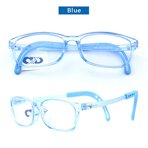 Glasses Gafas Infantiles Anti-Azul 0 °, Ver Ordenador, teléfono móvil. Proteccion de radiacion Anti-UV400, Prevención de la miopía Onda Anti-electromagnetica Gafas Protectoras para niño niña