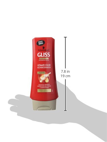 Gliss - Acondicionador Ultimate Color - 3 uds de 200ml - Schwarzkopf