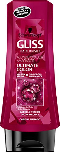 Gliss - Acondicionador Ultimate Color - 3 uds de 200ml - Schwarzkopf