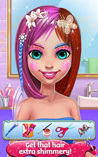 Glitter Makeup - Sparkle Salon Game for Girls