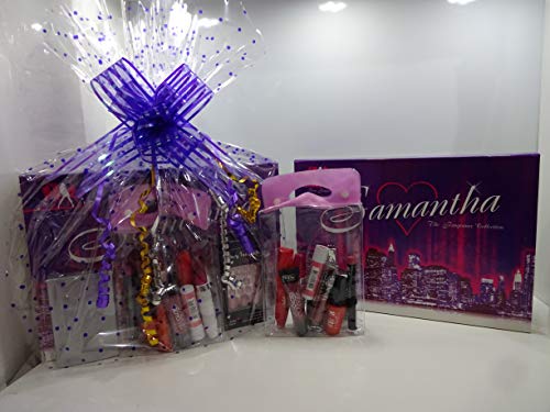 Gloria Perfume y maquillaje cesta de regalo para ella, 20 piezas