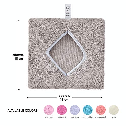 GLOV COMFORT - Eliminar el Maquillaje con Paños de Limpieza Facial - Productos de Limpieza Desmaquillantes Reutilizable - Eliminar el Maquillaje sólo con agua