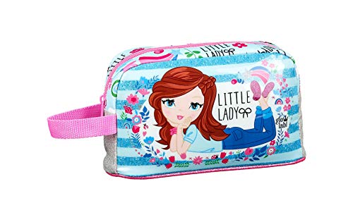 Glowlab Kids Oficial Porta desayunos Termo Térmica, 215x65x120mm