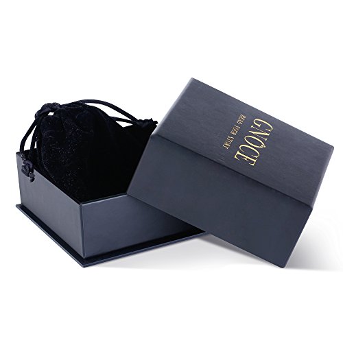 GNOCE - Abalorio de calavera doble con cuentas de cristal S925 para pulsera y collar, regalo memorable