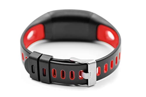 Go-Tcha Evolve LED-Touch Wristband Watch For Pokemon Go with Auto Catch and Spin - Black/Red (Android) [Importación inglesa]