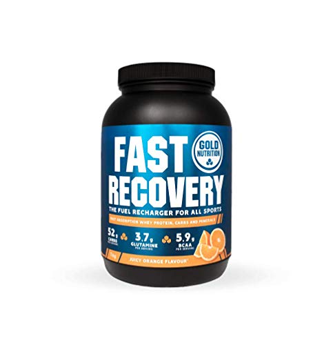 Goldnutrition Fast Recovery 1kg, Naranja, Bebida de Recuperación