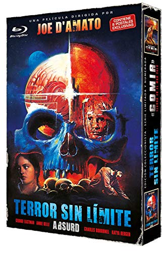 Gomia, Terror en el Mar Egeo BD + Terror sin Límite BD estuche VHS con 8 Postales en Edición Limitada Numerada de 1000 ejemplares [Blu-ray]