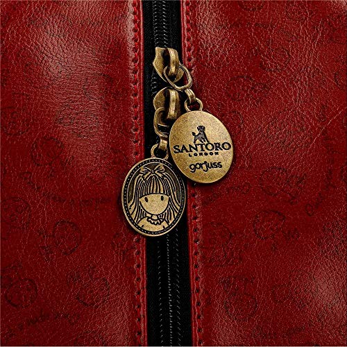 Gor-juss Little Red Riding Hood Neceser Pequeño Tres Compartimentos, Multicolor, 20 cm