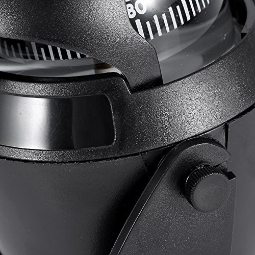Gorgeri Boat Compass, LED de alta precisión Brújula pivotante de navegación Brújula electrónica Brújula para barco marino