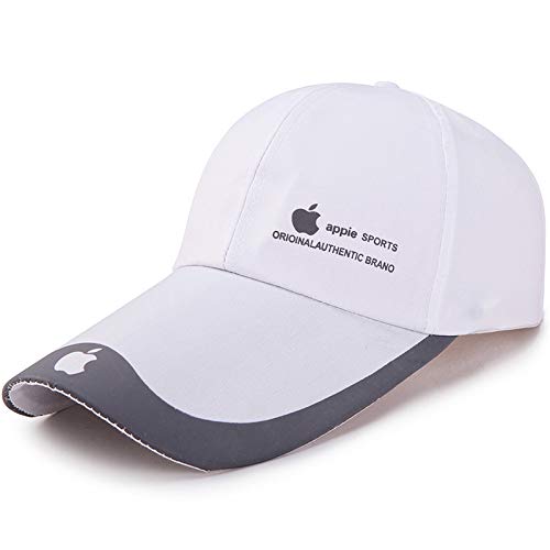 Gorra de Beisbol Negra Gorra Hipster Blanca Ajustable