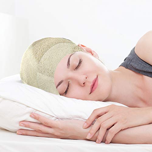Gorra Ligera para Dormir Conchas de Arena para la Playa Cabello de Estrella de mar Gorros para la Noche Gorro Duradero Suave Exterior Duerme para Rizado Cabello Largo Natural Disponible día y Noche